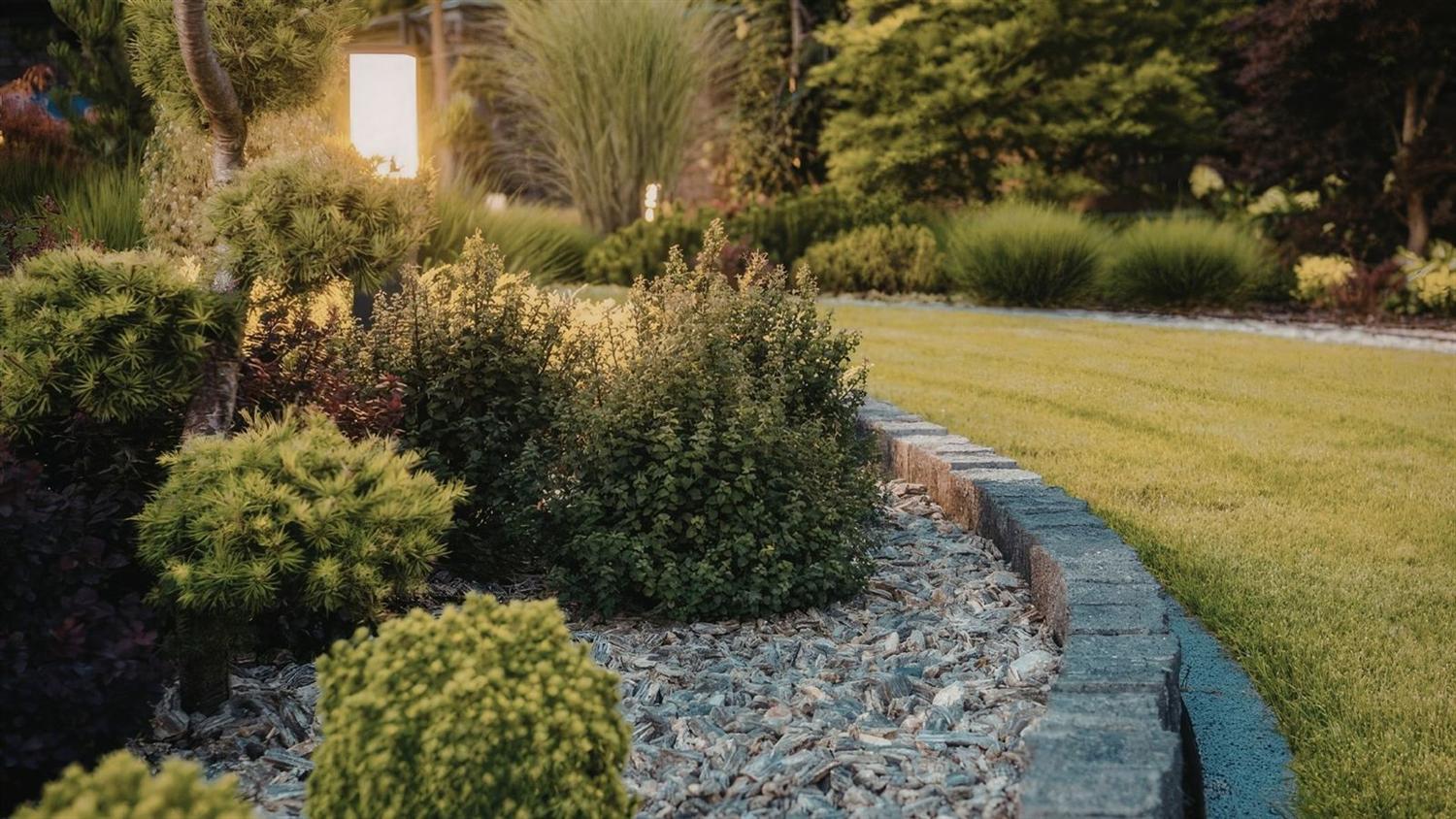 Residential landscape maintenance